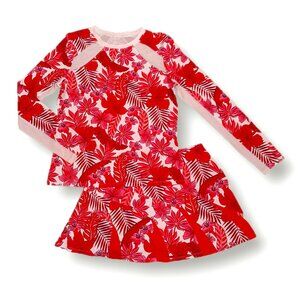 TAIL tennis pickleball golf OUTFIT skirt/skort and long sleeve top SIZE SM/MED